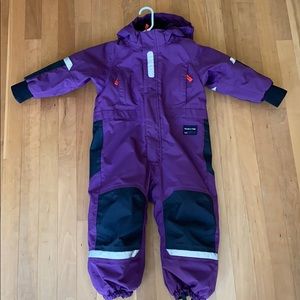 Beautiful purple snowsuit Polarn O Pyret